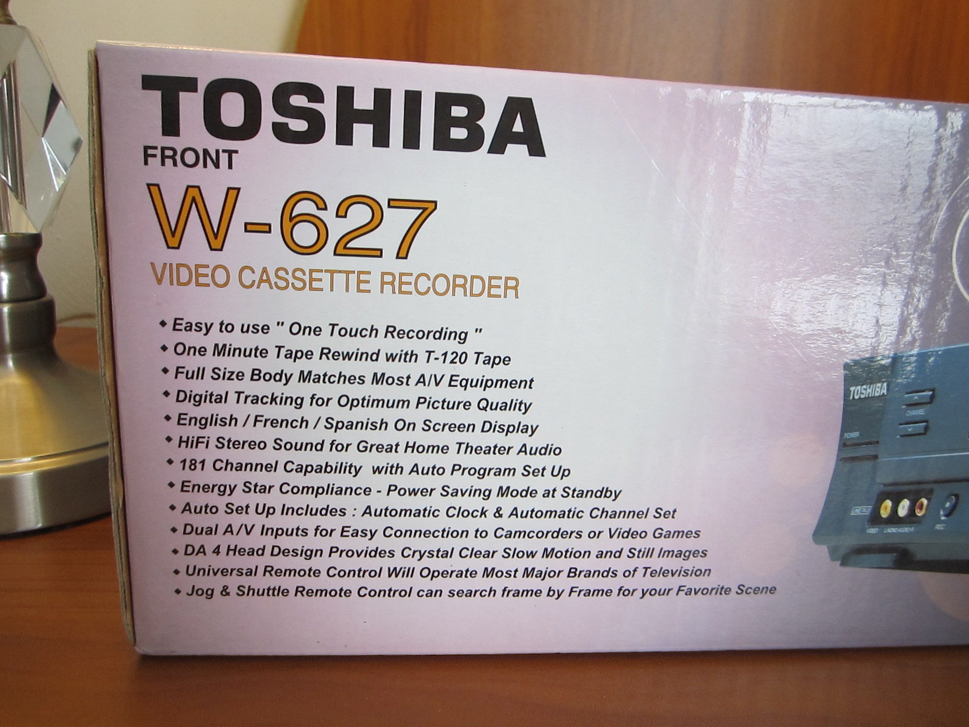 Amazon.com: TOSHIBA W627 VHS VCR : Electronics